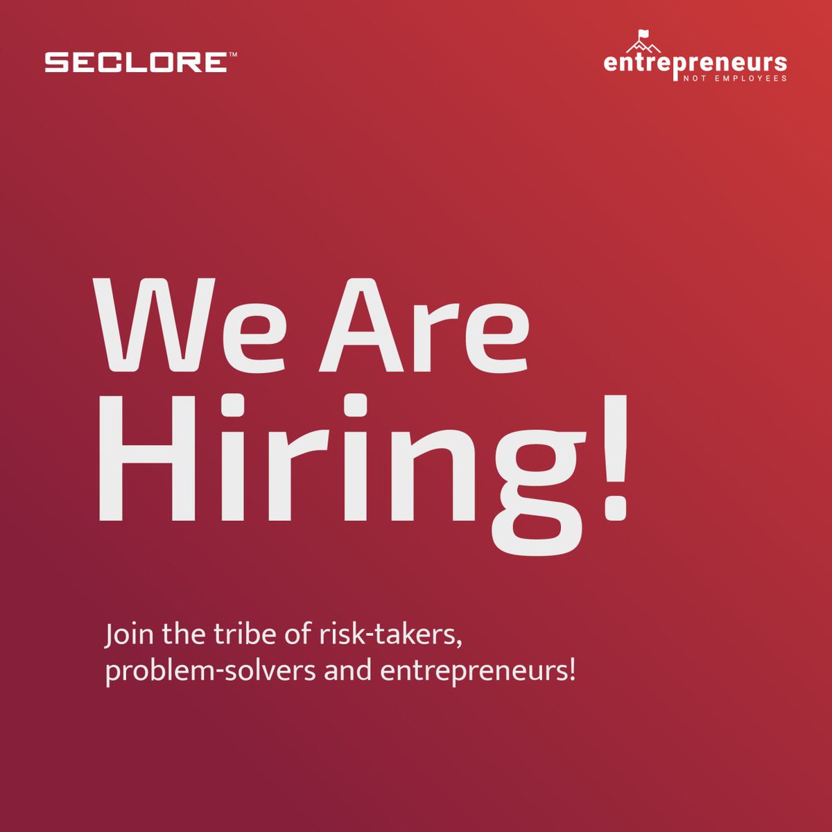 Seclore (@secloretech) on Twitter photo Secloreโs India team is expanding, and we are looking for the best of the best!
๐๐ต๐ฒ๐ฐ๐ธ ๐ผ๐๐ ๐ผ๐๐ฟ ๐ผ๐ฝ๐ฒ๐ป ๐ฝ๐ผ๐๐ถ๐๐ถ๐ผ๐ป๐ ๐ต๐ฒ๐ฟ๐ฒ: seclore.com/about/careers/
#Seclore #LifeAtSeclore #Empowerment #DefiningTomorrow #EntrepreneursNotEmployees Secloreโs India team is expanding, and we are looking for the best of the best!
๐๐ต๐ฒ๐ฐ๐ธ ๐ผ๐๐ ๐ผ๐๐ฟ ๐ผ๐ฝ๐ฒ๐ป ๐ฝ๐ผ๐๐ถ๐๐ถ๐ผ๐ป๐ ๐ต๐ฒ๐ฟ๐ฒ: seclore.com/about/careers/
#Seclore #LifeAtSeclore #Empowerment #DefiningTomorrow #EntrepreneursNotEmployees