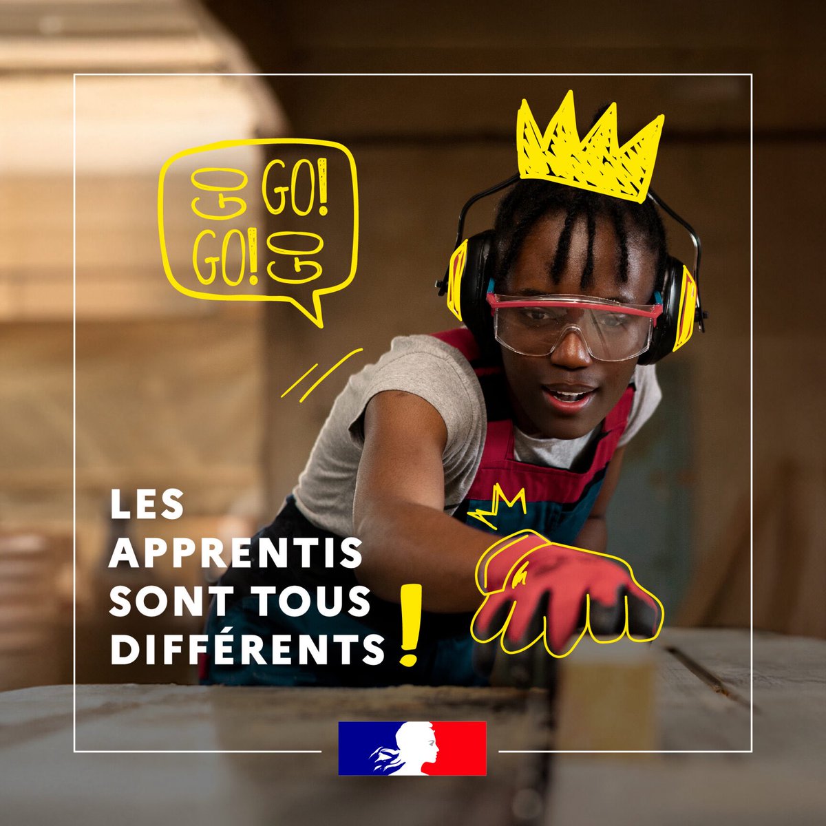 #Apprentissage

𝐅𝐨𝐫𝐦𝐞𝐫 𝐚𝐮𝐣𝐨𝐮𝐫𝐝’𝐡𝐮𝐢, 𝐜’𝐞𝐬𝐭 𝐩𝐫𝐞́𝐩𝐚𝐫𝐞𝐫 𝐝𝐞𝐦𝐚𝐢𝐧 !

📢 Du CAP au master, dans tous les secteurs et pour toutes les structures (entreprises, associations, intérim, service public), l’apprentissage est un levier d’emploi et de