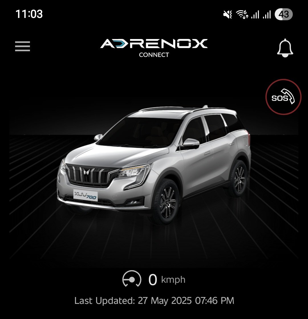 vjaysah's tweet photo. @MahindraCares I have renewed the Adrenox subscription on 14th August, however I am unable to use the app as car is not updating. 
Kindly update or refund the amount. 

The car is parked on ground floor https://t.co/lPG9gy4iAa