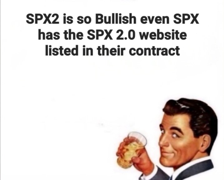 After $YZY there will be millions of people in crypto looking for a second chance.

And they'll come to realize that #SPX2 was created for them due to moments like this