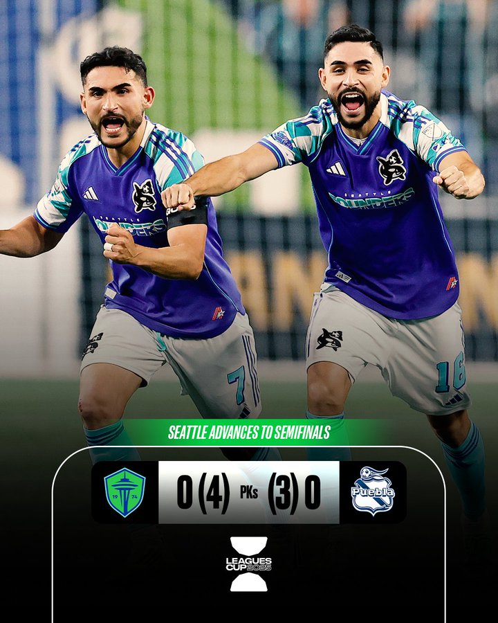 Tras un juego intenso, un hombre menos y ronda de penales, <a href="/SoundersFC/">Seattle Sounders FC</a> clasifica a semifinales en la #LeaguesCup2025.