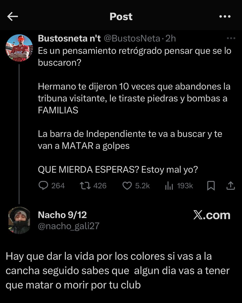 Las pendejadas que uno tiene que leer, y lo peor es que genuinamente piensan que tienen la razón y que esto es algo normal.