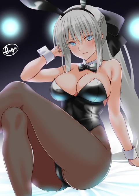 えっ、今日もバニーの日なの? バニー姿にしちゃってもいい日なの? じゃ、じゃあモルガン陛下、 バニーになってください～ ヾ(@⌒ー⌒@)ノ #FGO