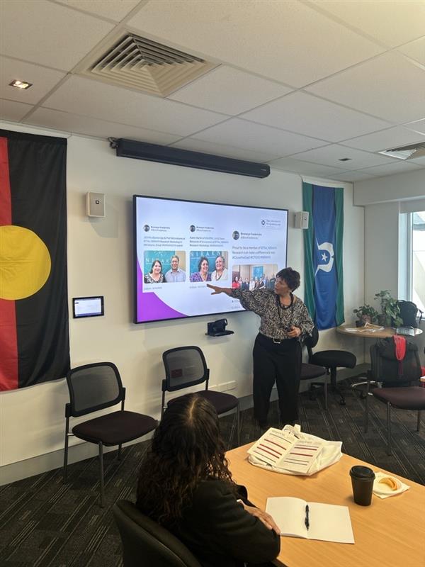 UQPoche's tweet photo. This week we hosted our 2025 Pathways to a PhD Program, bringing together a deadly group of future researchers for three days of inspiring talks, shared experiences and new connections. A huge thank you to our participants and guest speakers for making it such a special few days! https://t.co/ZP6OiKFc4D