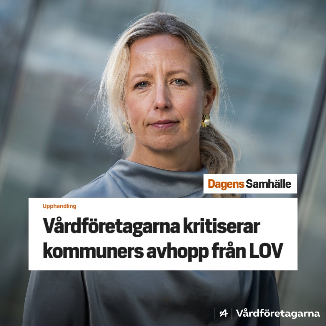 – Det är lovvärt om kommuner vill motverka välfärdskriminalitet, men det finns inga belägg för att upphandlingsformen är bättre än LOV, utan det handlar om kravställning, uppföljning och vilken process man har när man välkomnar aktörer in i systemet, säger Anna Bergendal.