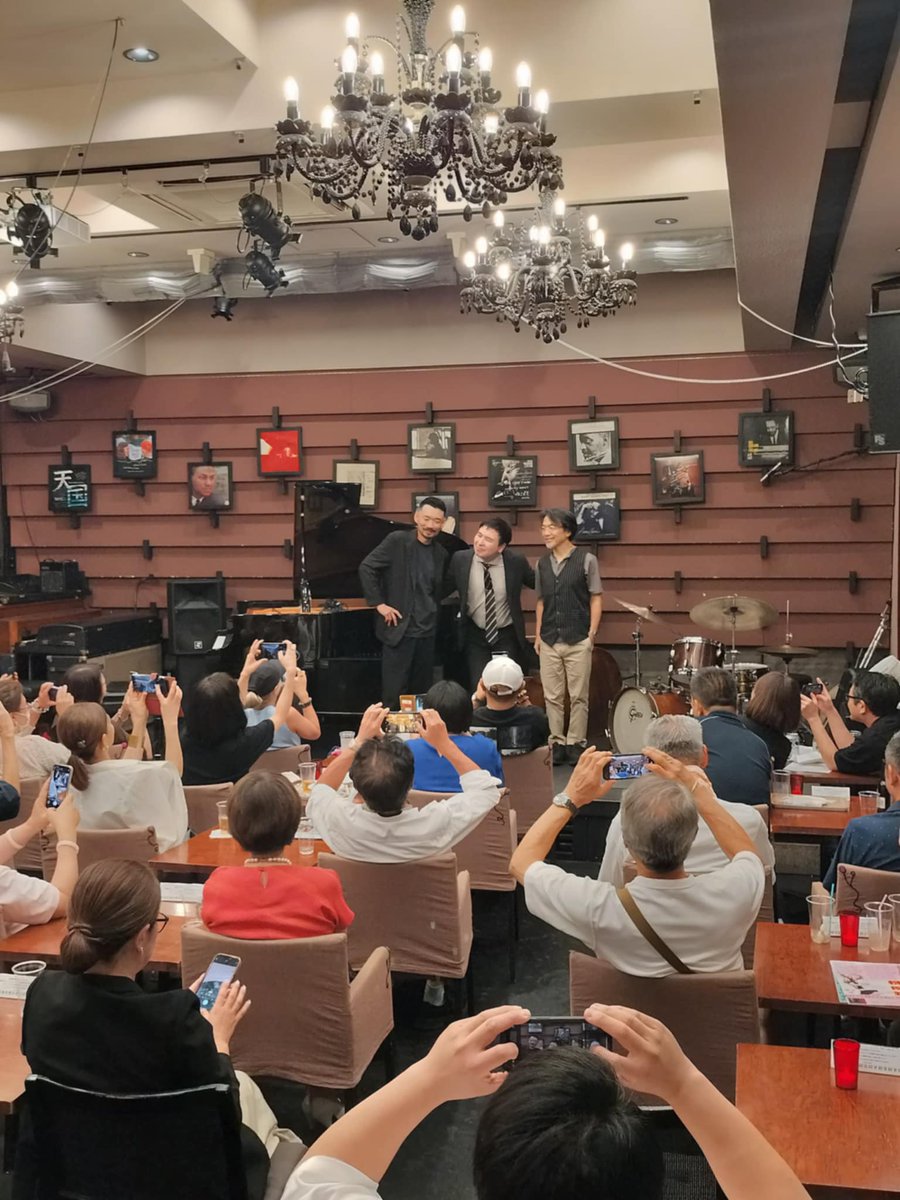 【静岡公演終了】昨日のライフタイムにお越し下さった皆様ありがとうございました🙇素晴らしい空間・音響で盛り上がりました🔥お店のご尽力、静岡の皆様の温かいご支援に深く感謝申し上げます💞さあ！明日は関内ホールで感動のフィナーレ！日本ジャズ史の歴史的瞬間を目撃しにいらして下さい【続】