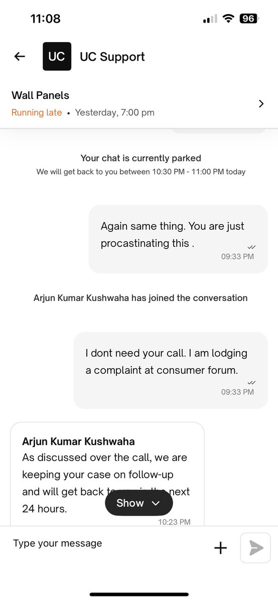 LPne09's tweet photo. @urbancompany_UC @UC_Assist this is laughable and hopeless. Unprofessional and fraud! https://t.co/W1yRejHyE2