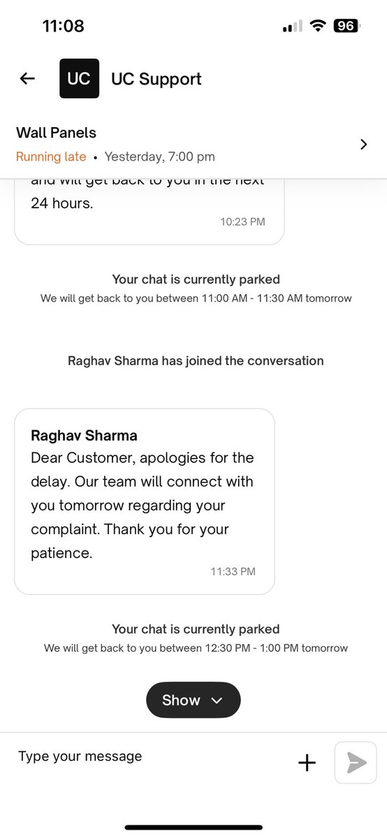 LPne09's tweet photo. @urbancompany_UC @UC_Assist this is laughable and hopeless. Unprofessional and fraud! https://t.co/W1yRejHyE2