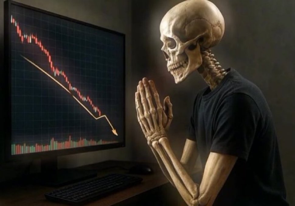 dear lord, just get back to my entry, i don’t even want profit