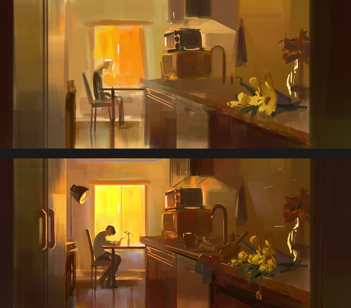 Gotta love comparing my before &amp; afters 🥰 Just make it exist first, you can make it good later!