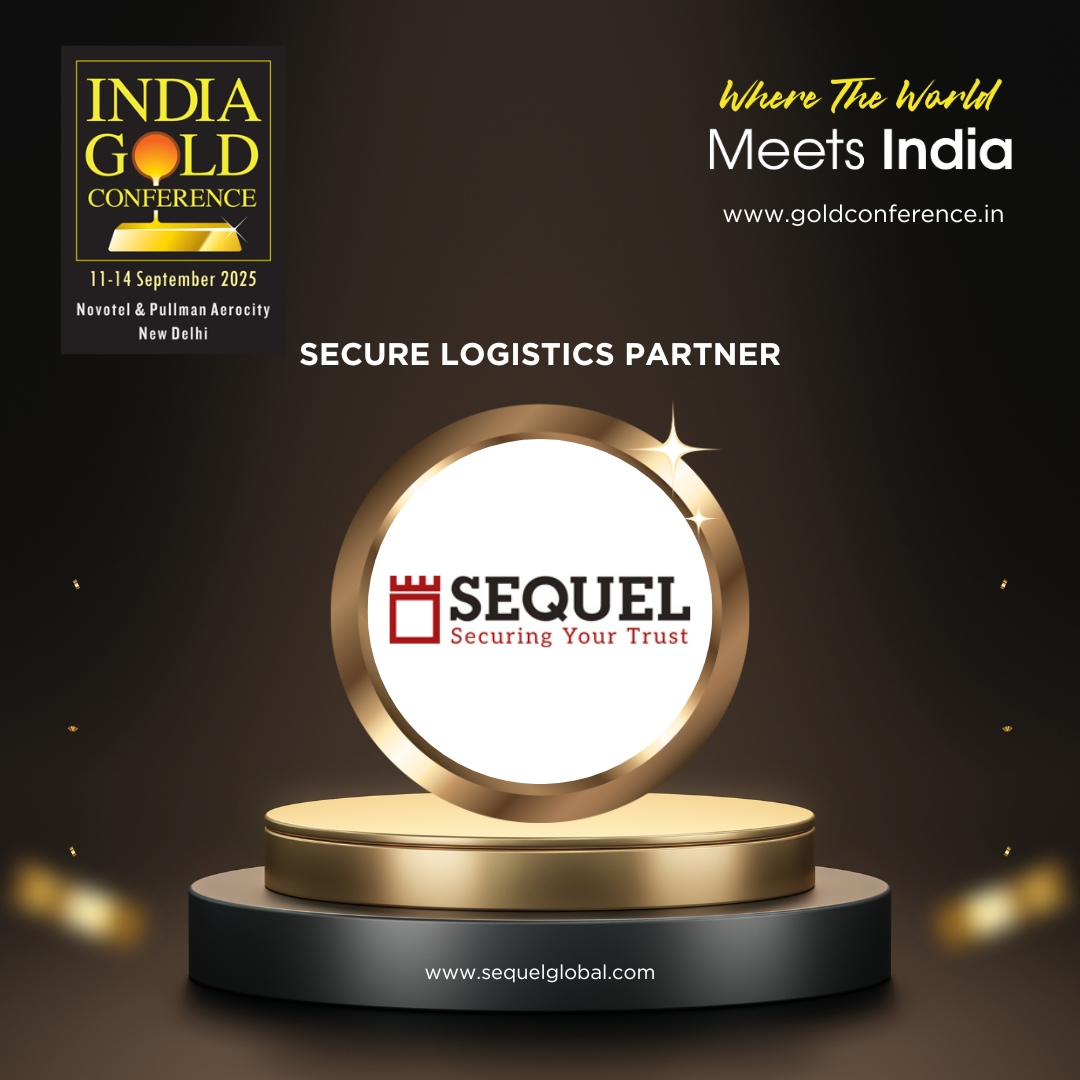 We are thrilled to announce Sequel Logistics as our Secure Logistics Partner for the India Gold Conference 2025. 

🗓 11-14 Sept 2025
📍Novotel &amp; Pullman Aerocity, New Delhi

Register now: goldconference.in/tariff.html

For more details, visit goldconference.in

#IGC2025