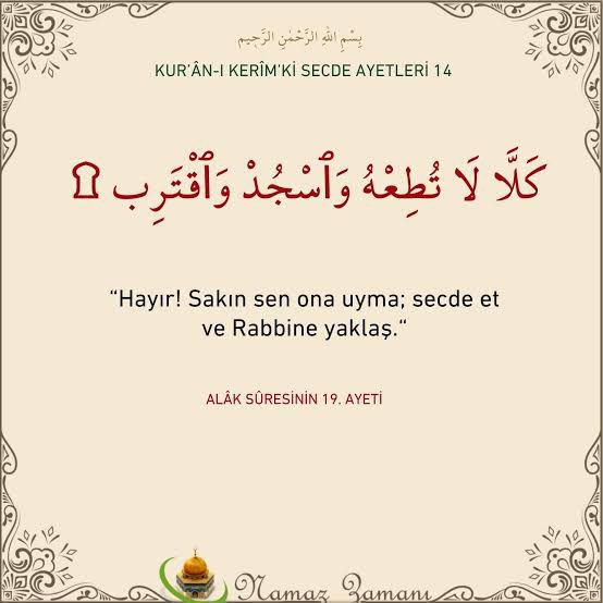 Secde,
bir kuşun kanadını yere indirmesi,
ama göğe doğru uçmasıdır.
Kul küçülür,
ama ruhu büyür;
çünkü toprakta eğilen alın
Arş’a yükselir.
