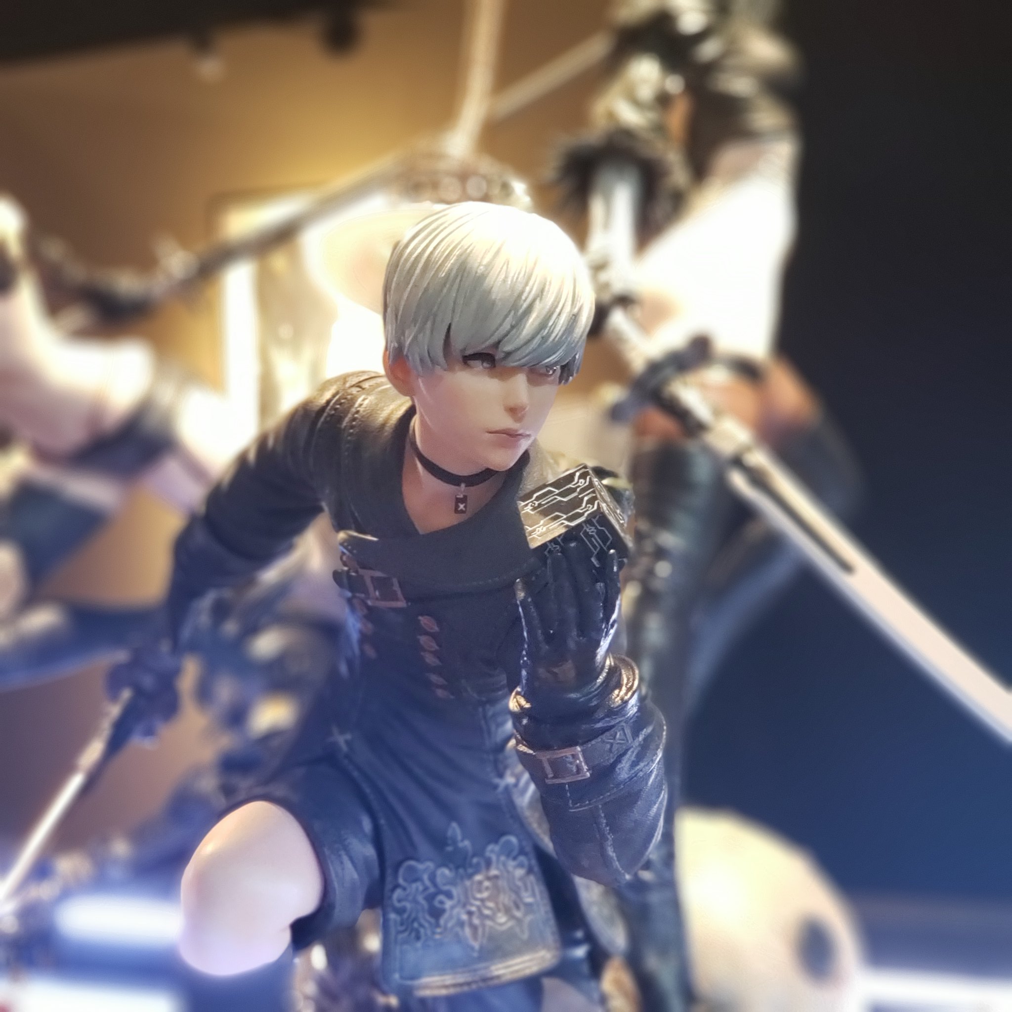 NieR ニーア展 消セナイ記憶 色紙 少年 青年ニーア 全12種 コンプリート