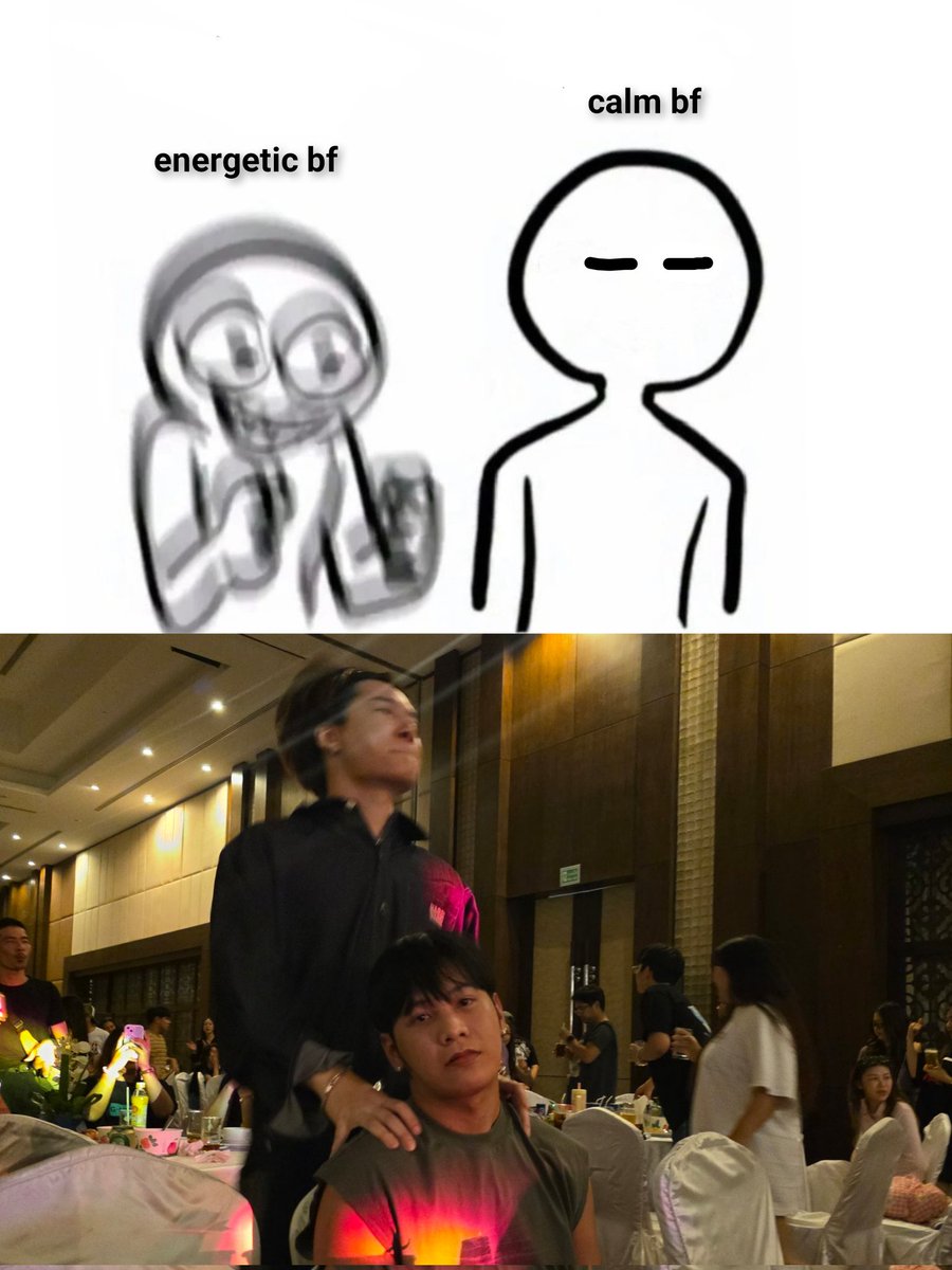 kristsingtobpfg's tweet photo. energetic bf and calm bf 😂

KS OUTING 2025
#GMMTVOuting2025
#KristSingto #คริสสิงโต https://t.co/1StgEAZi31