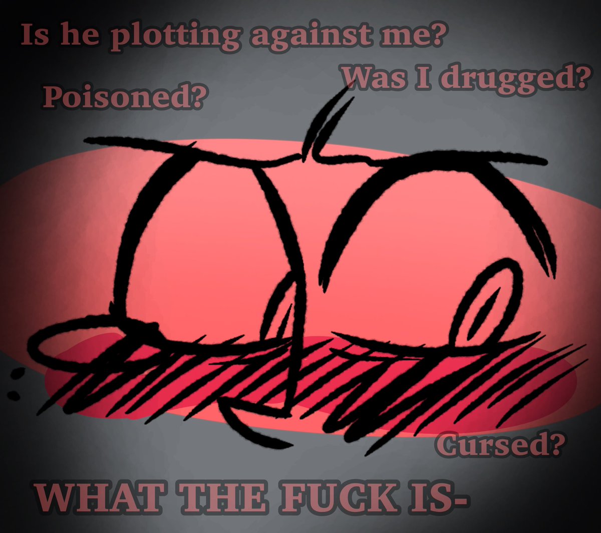 [Part 1] Comic for day three of #RadioStaticWeek #Vox #Alastor (thread below)