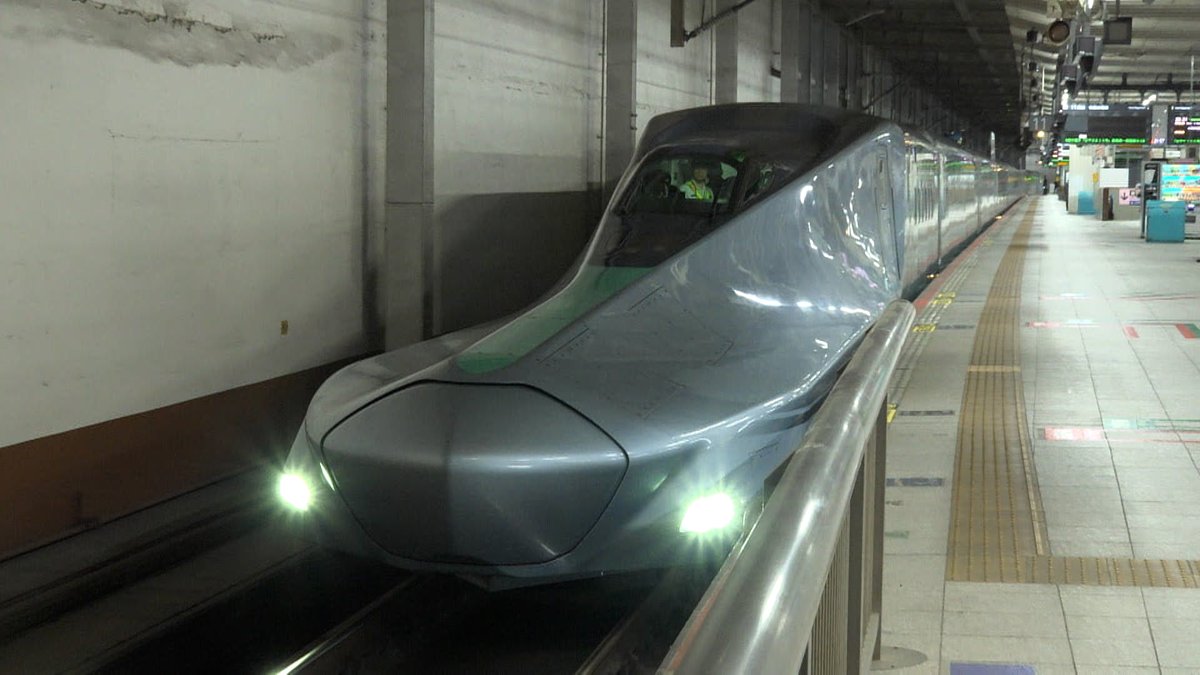 JRzenryoku_tv's tweet image. \📷SNS限定写真④【時速360kmへの挑戦】/

ついに、日本の未来が走り出す…🚄✨

次世代新幹線「ALFA-X」の試験走行に
カメラが密着しました🎥 

日本の鉄道技術の粋を集めた
未来の新幹線に迫ります👀

#JRのウラ側 
#ALFAX 
#テレビ東京