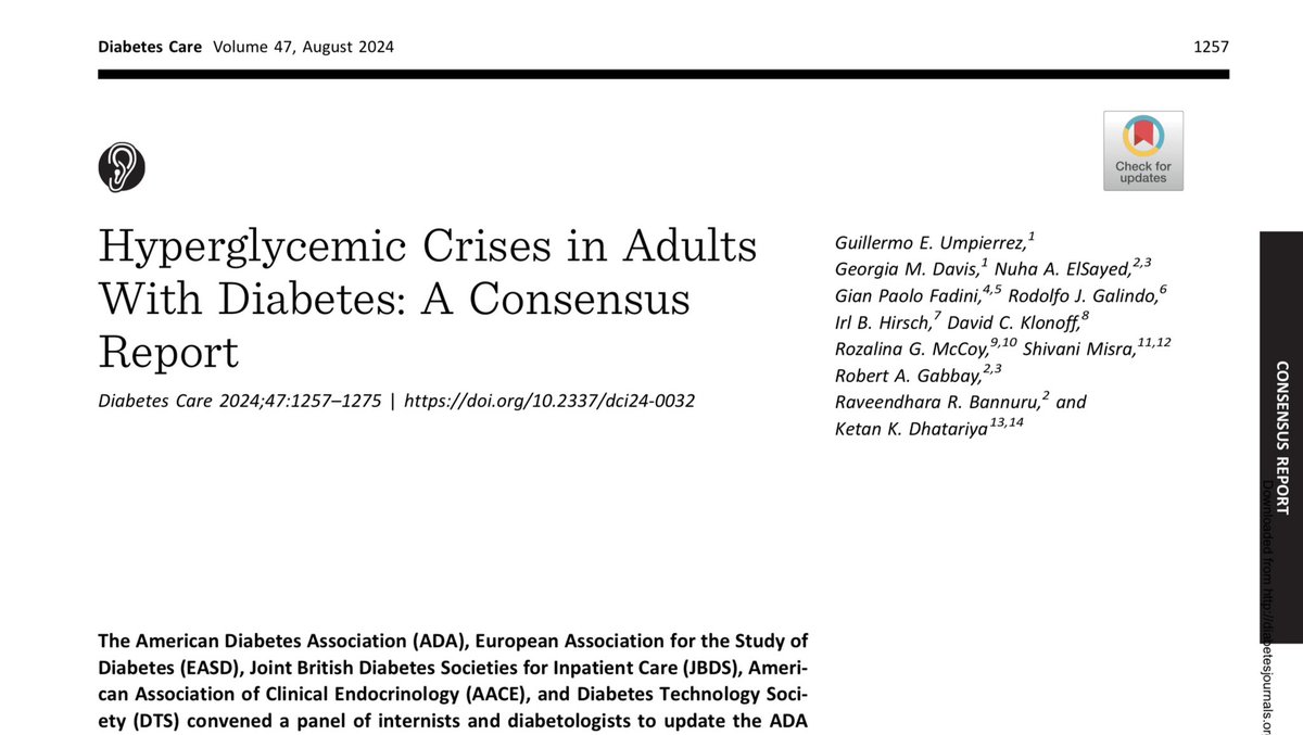 Fabulous ADS Clinical Plenary Lecture about DKA, global consensus, why the US were wrong, the promise of continuous ketone monitoring, and more. <a href="/ketandhatariya/">Ketan Dhatariya</a> =  great education + extremely entertaining. Get this man back again. #ADC2025