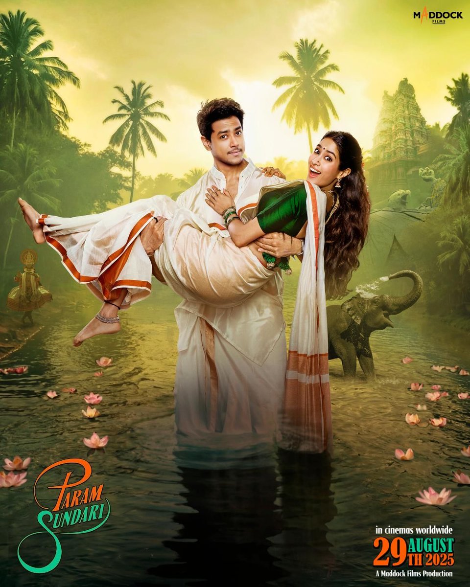 Wasimsampa3's tweet image. Me As a Param! Just wow 😊
Thanks to #MaddockFilms create a beutiful poster 🔥
#ParamSundari #JanviKapoor