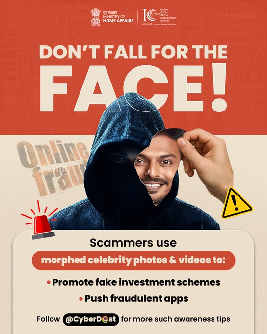 cybercrimecidap's tweet image. Beware of cyber frauds..! Dial 1930 in case of financial frauds #cybercrime #frauds #apcid #cidappolice #Police #appolice #Digitalarrest#dial1930 #cyberfraud #cybersecurity #digitalarrest #cyberyodha #cyberdost #awareness #trending #viral #1930