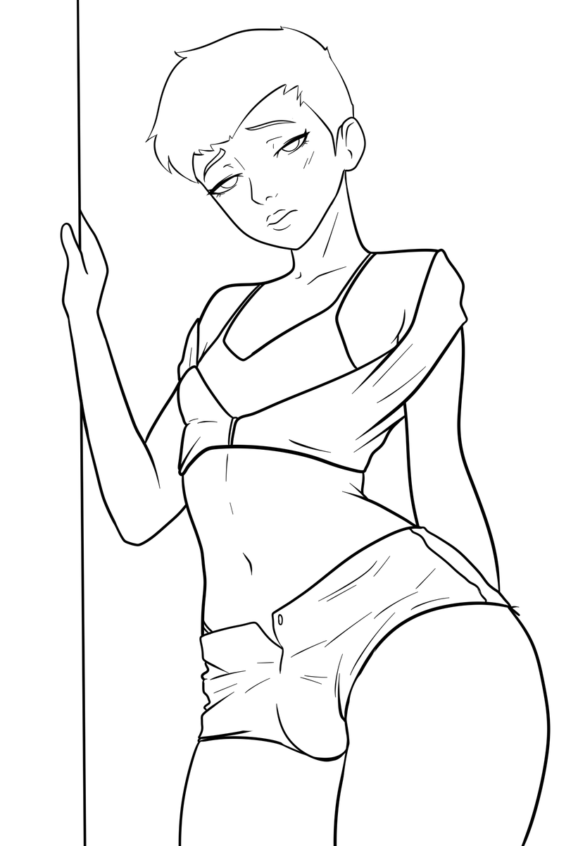 femboy oc created for a client