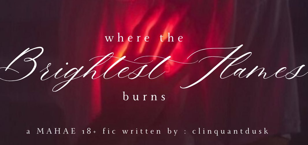 clinquantdusk's tweet photo. Where the Brightest Flames Burns 

a #mahae / #markhyuck 🔞 fic  

''I'm your biggest fan and i'll follow you until you love me.''

- 4.9k words. 1/1 chapter. 
- artist hc x athlete mk, unrequited love (?), light angst, 3years age gap—kuya mk haha.

link : https://t.co/C1Eq6FgLqQ https://t.co/U9oJZJ1R8h
