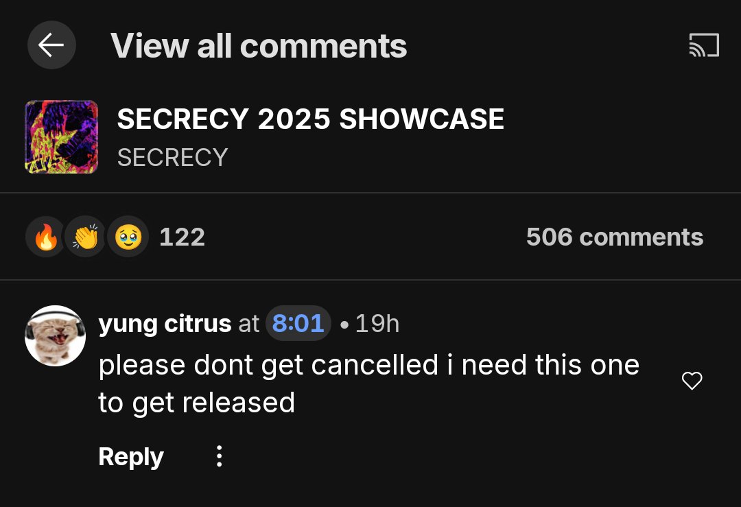 secrecy tweet media