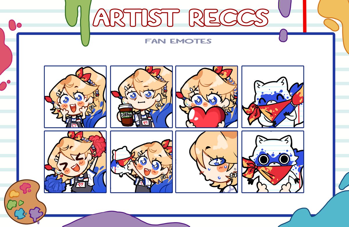 She's so cute omg! Had to do some emote practice with her and her silly friend 

   #grARffiti