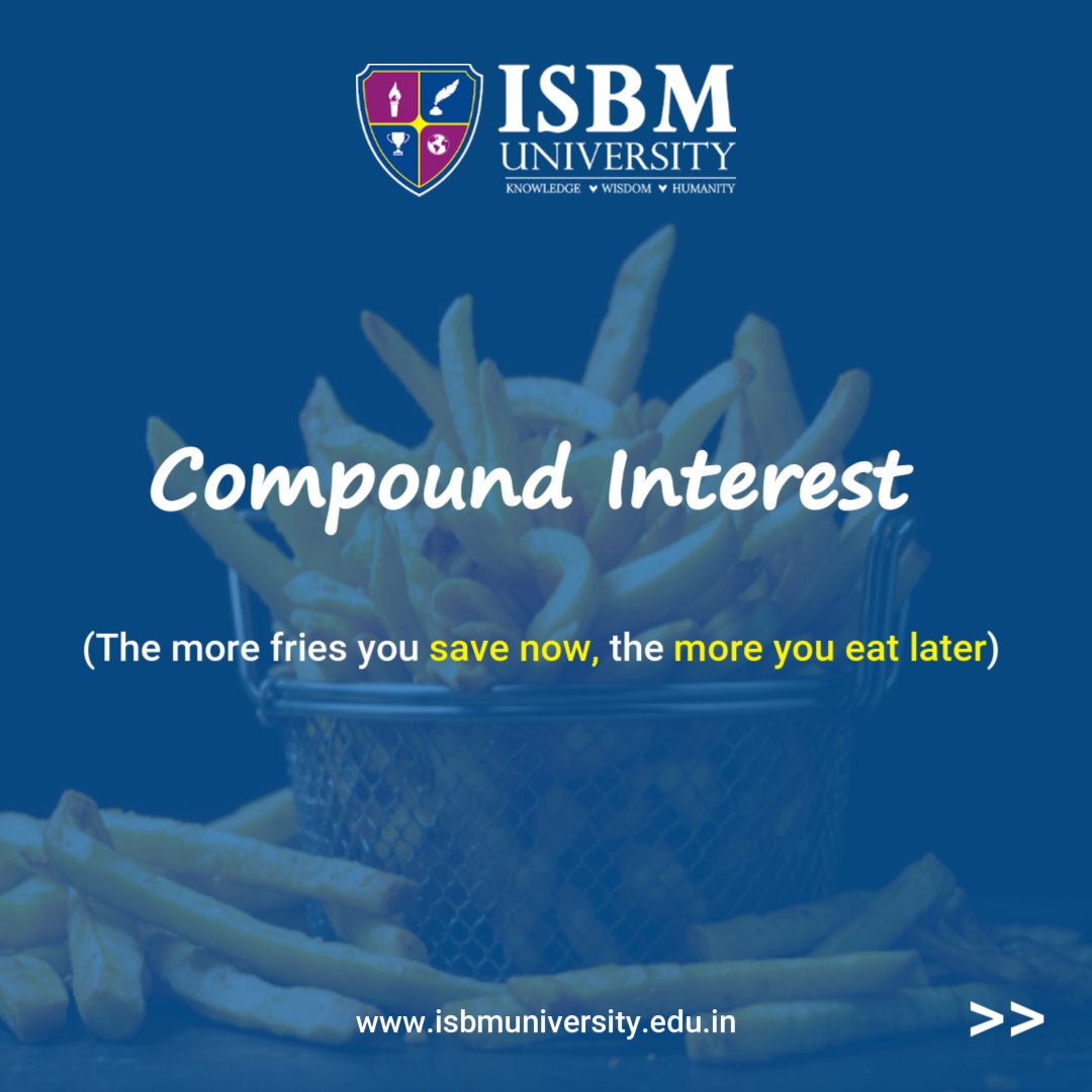 ISBMUniversity's tweet image. 🍟 Finance made tasty! 😋
Who said money matters have to be boring?

Swipe through our “Finance with Fries” series where food explains it all:

#FinanceWithFries #FunWithFinance #MBAStudentLife #CampusLearning #CollegeVibes #FinanceConcepts #StudySmart #FoodForThought