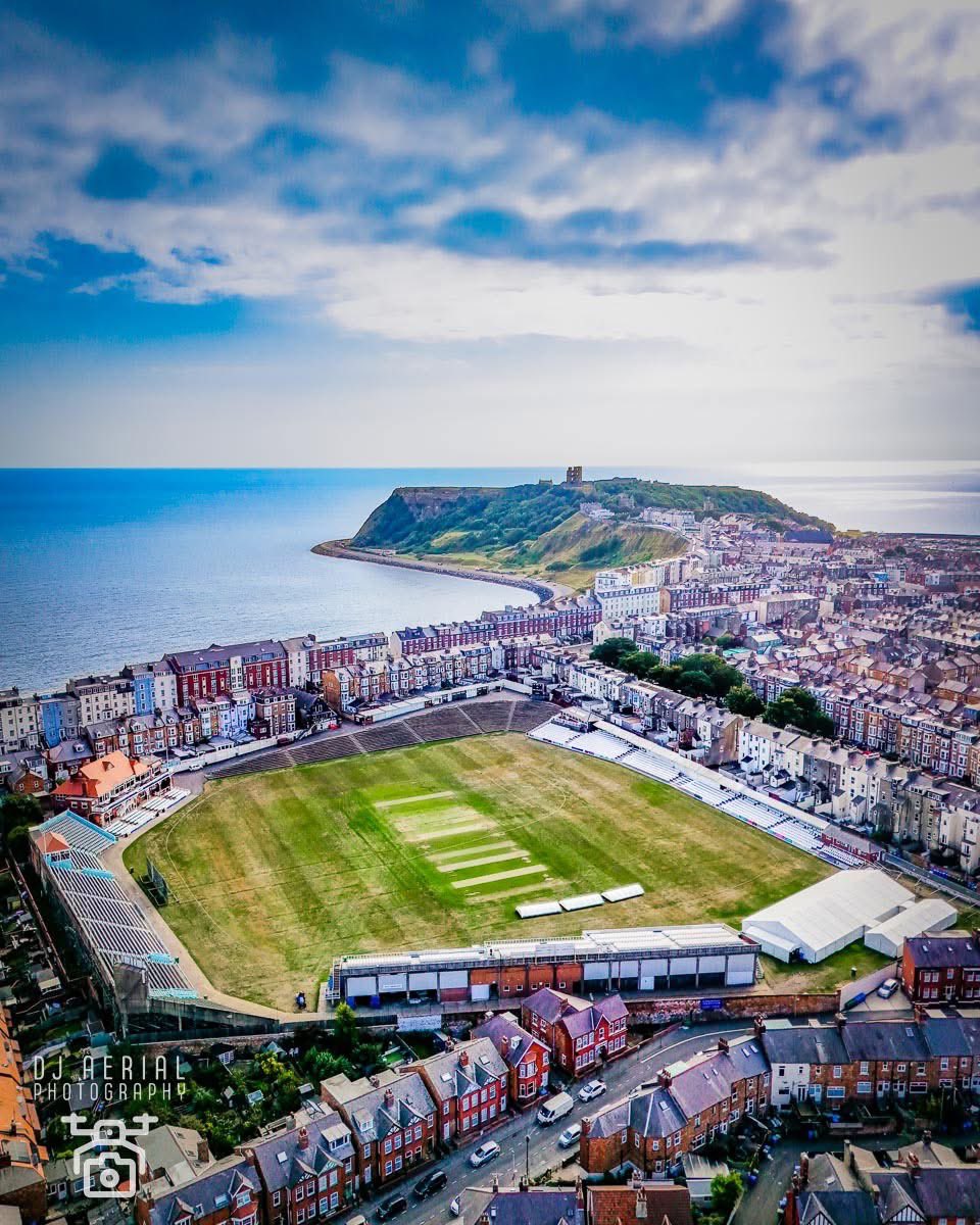 David Wright πππ (@davidoncricket) on Twitter photo An amazing photo of Scarborough Cricket Club and Castle.
From the Facebook page of <a href="/DJAerialPhoto/">DJ Aerial Photography</a> An amazing photo of Scarborough Cricket Club and Castle.
From the Facebook page of <a href="/DJAerialPhoto/">DJ Aerial Photography</a>
