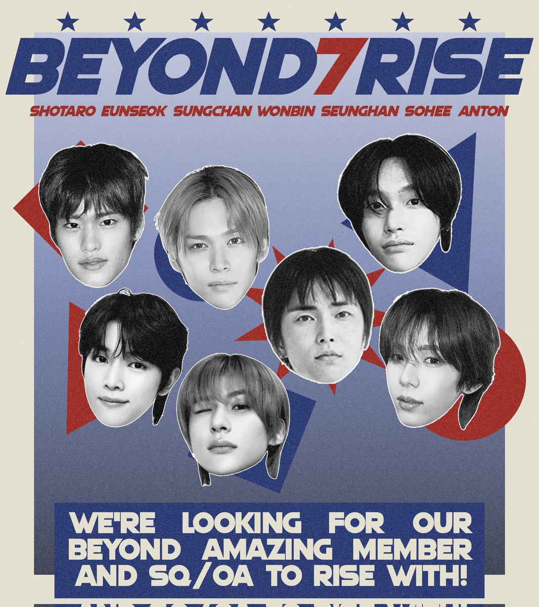 𝘽𝙚𝙮𝙤𝙣𝙙 𝟳 𝙍𝙞𝙨𝙚 is a constellation united by spirit and strong bonds, searching for 𝘰͟𝘶͟𝘳͟ 𝘮͟𝘪͟𝘴͟𝘴͟𝘪͟𝘯͟𝘨͟ 𝘴͟𝘵͟𝘢͟𝘳͟ scattered in the darkness. If you hear our call, come back and take your place with us. we're also looking for SQ/OA to make friends with us.