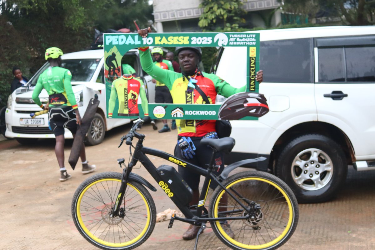 Cde. Isabirye Pius (@isapiusbrax) on Twitter photo Cycling to Kasese with the mighty <a href="/FunCyclingUg/">Fun Cycling UG</a> and <a href="/eBee_Uganda/">eBee.uganda</a> (<a href="/eBee_Africa/">eBee.africa</a>) ahead of the <a href="/RwenzoriMarathn/">Tusker Lite Rwenzori Marathon</a> Marathon!
I started from Lyantonde yesterday (260KM journey via Mbarara), we slept in Ishaka, and today we take on the final 90KM to Kasese. 💪
Every pedal is tough but Cycling to Kasese with the mighty <a href="/FunCyclingUg/">Fun Cycling UG</a> and <a href="/eBee_Uganda/">eBee.uganda</a> (<a href="/eBee_Africa/">eBee.africa</a>) ahead of the <a href="/RwenzoriMarathn/">Tusker Lite Rwenzori Marathon</a> Marathon!
I started from Lyantonde yesterday (260KM journey via Mbarara), we slept in Ishaka, and today we take on the final 90KM to Kasese. 💪
Every pedal is tough but