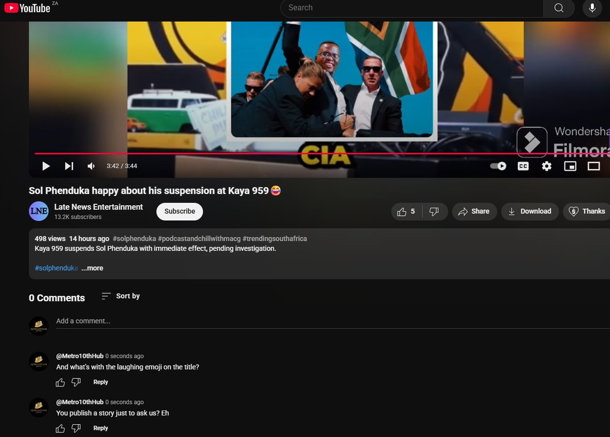 Most black people seem to love "rising" with silly things! #metro10thhub <a href="/Solphendukaa/">Thandubuntu</a>