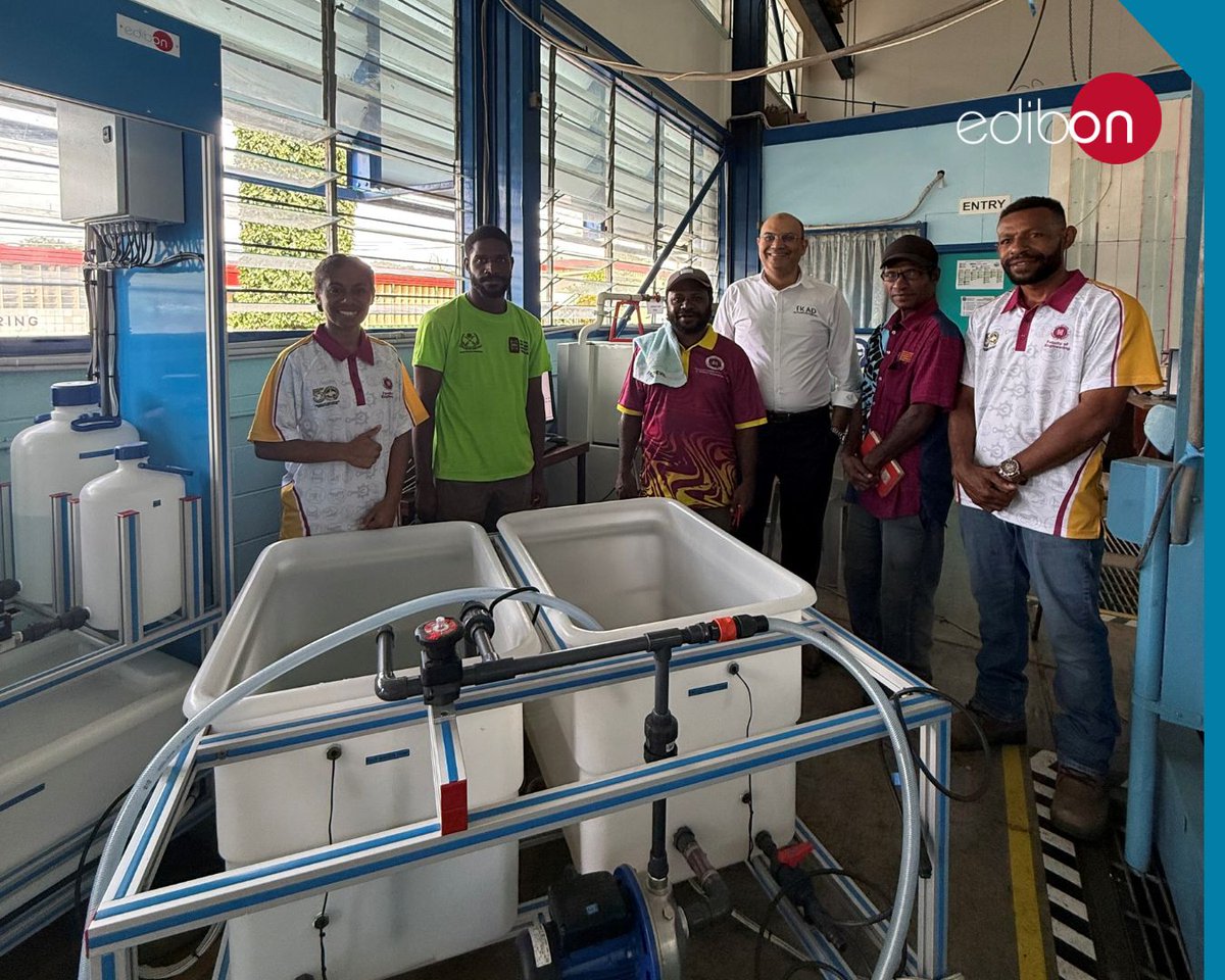 We are excited to share the installation we completed at the Department of Civil Engineering at the Papua New Guinea University of Technology (PNGUOT)

We had the honor of installing two of our leading equipment: PPTAC/2 and ESH(2x1m)

#DiscoverEDIBON