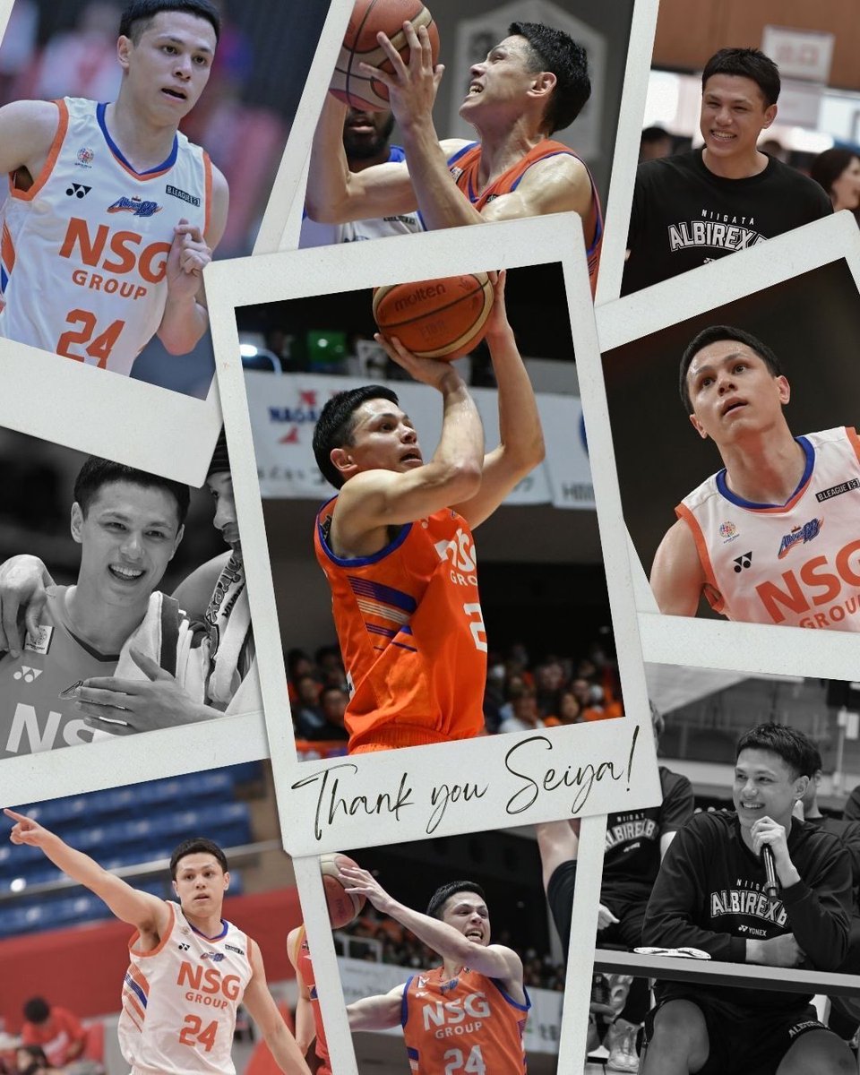 ✨💐Thank you Seiya💐✨
2023-24シーズンから2024-25シーズンまで新潟アルビレックスＢＢでプレーした #田中成也 選手が、【#トライフープ岡山 U15コーチ】に就任しました👏🏻✨

勝負どころでの頼れる得点力や、チームを奮い立たせる熱いプレーは、私たちの胸を何度も熱くしてくれました❤️‍🔥❤️‍🔥❤️‍🔥