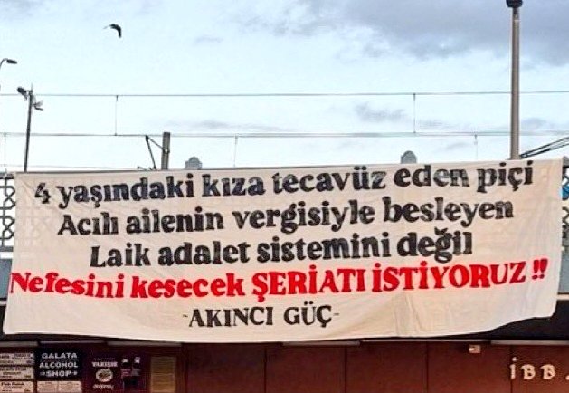 Bir Pankartan ötesi.
          Vesselam