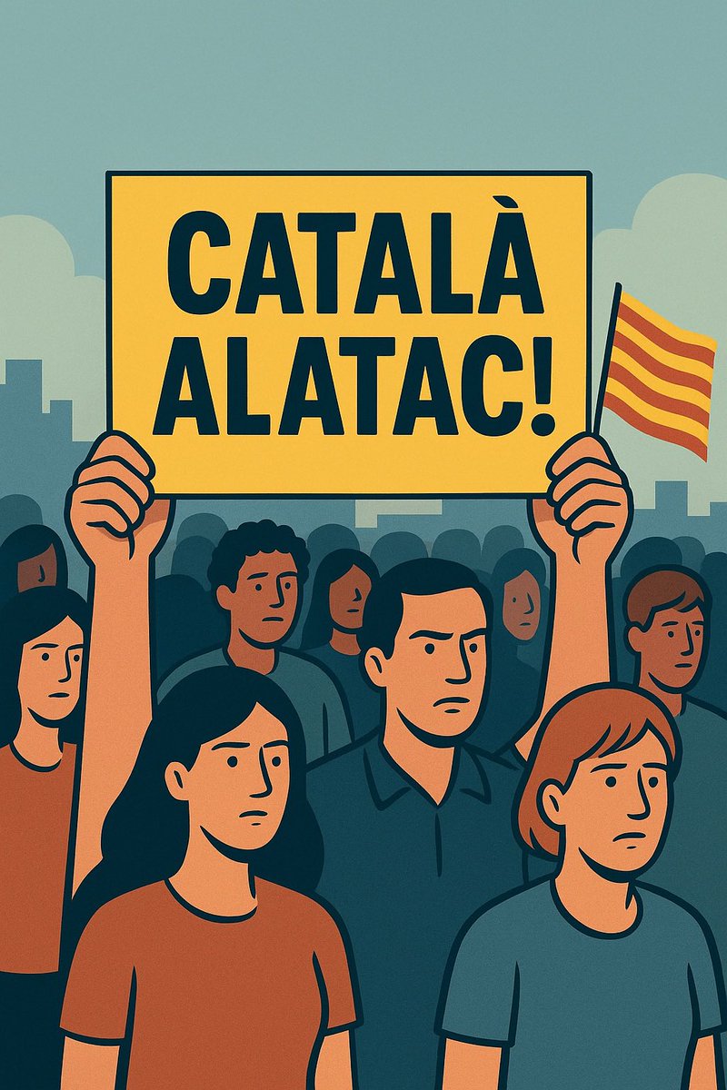 🤔 CATALÀALATAC! 🤔

Cada cop més catalans prenen consciència que, si no és per nosaltres, el català desapareixerà molt aviat. I més si tenim en compte l’onada d’immigració patida en els darrers anys, que se suma a d’altres que hi ha hagut al segle XX.

Els castellanoparlants