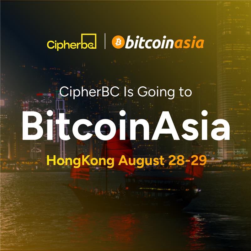 CipherBC (@cipherbc) on Twitter photo #CipherBC will be at the 2025 #RWA Crypto Finance Forum during <a href="/BitcoinConfAsia/">BitcoinConfAsia</a> in Hong Kong, where thousands of companies and global media will gather.
🔗 Register: lu.ma/eux0pknq?tk=kO…
Together with Fosun Wealth, one of China’s largest asset and securities firms, we are #CipherBC will be at the 2025 #RWA Crypto Finance Forum during <a href="/BitcoinConfAsia/">BitcoinConfAsia</a> in Hong Kong, where thousands of companies and global media will gather.
🔗 Register: lu.ma/eux0pknq?tk=kO…
Together with Fosun Wealth, one of China’s largest asset and securities firms, we are