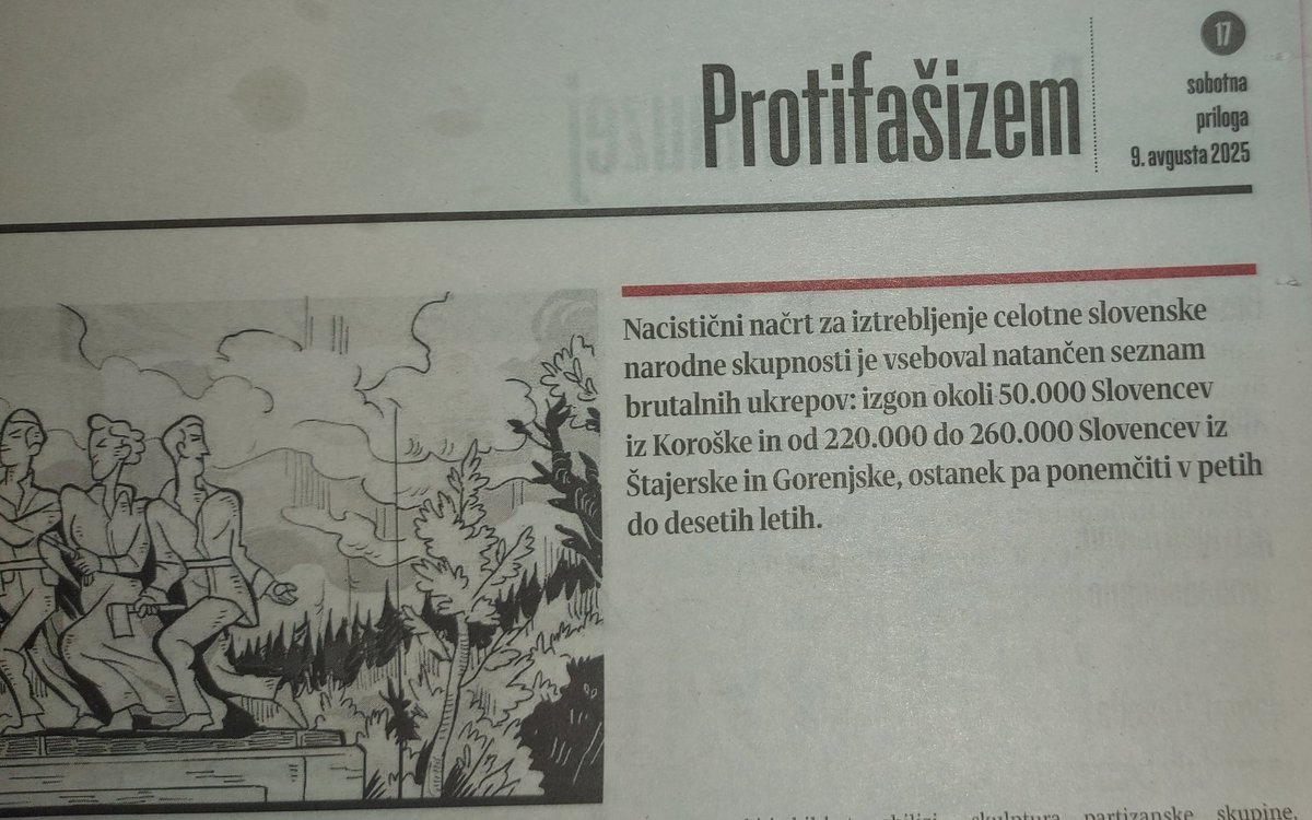Arjan Pregl ðžð®ðšðžð®ððžð®ðšðžð®âïžðžð®ððžð§ââïž (@preglarjan) on Twitter photo Hej, <a href="/sobotna/">Sobotna priloga Dela</a> , zmotili ste se. Po interpretacijah "domoljubne" SDS in ostale slovenske "zmerne desnice" bi morali nasloviti: Boj ubogih zahodnih evropskih vrednot proti brezboÅŸnim in pritlehnim komunistiÄnim silam ... Hej, <a href="/sobotna/">Sobotna priloga Dela</a> , zmotili ste se. Po interpretacijah "domoljubne" SDS in ostale slovenske "zmerne desnice" bi morali nasloviti: Boj ubogih zahodnih evropskih vrednot proti brezboÅŸnim in pritlehnim komunistiÄnim silam ...