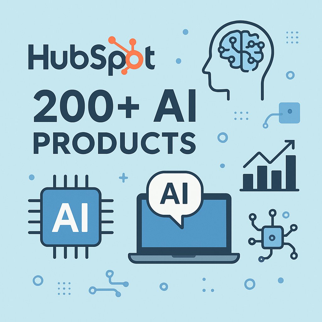 murakami__ai's tweet image. 【CRMの革命、来てる】 HubSpotがAIで完全武装した。 搭載されたAI機能、なんと200種類以上! ✔ メール、ブログ、LP → 自動生成 📷 顧客対応チャット → AIが即レス 📷#HubSpotAI #CRM革命 #AIニュース