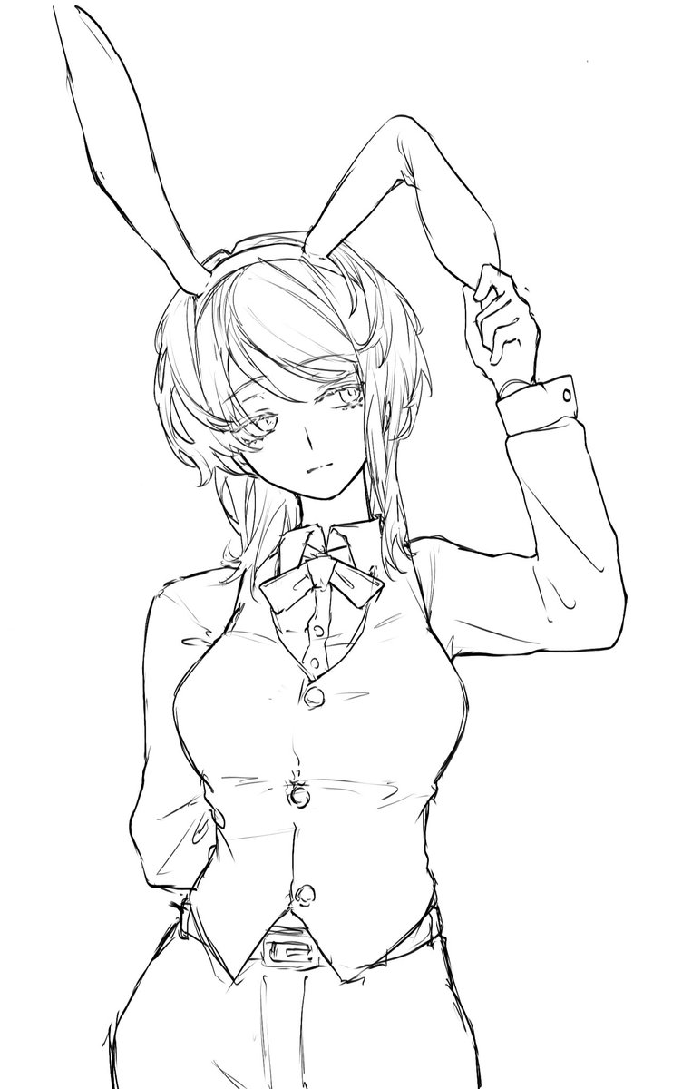 ぱうすとは天才なのでうさ耳も着こなす