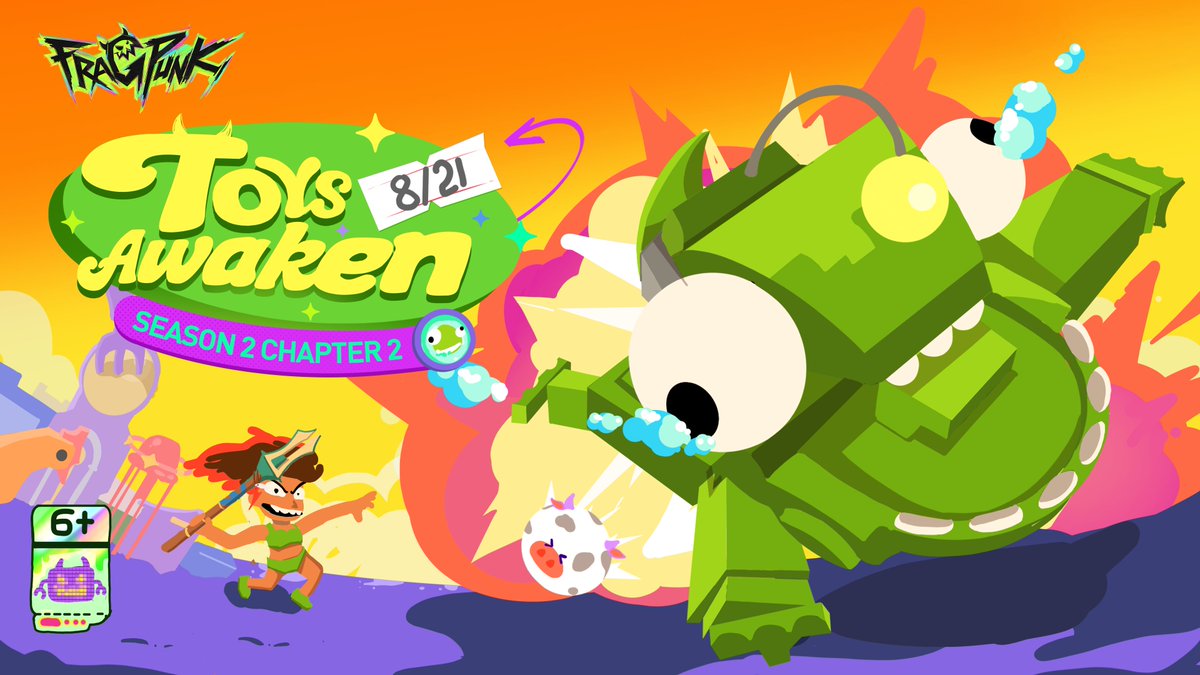 We’re back online, Lancers! ⚡
Season 2 Chapter 2: Toys Awaken is officially LIVE with Ixchel, Gear Up mode and more new Shard Cards!

Time to break the rules all over again. 💥