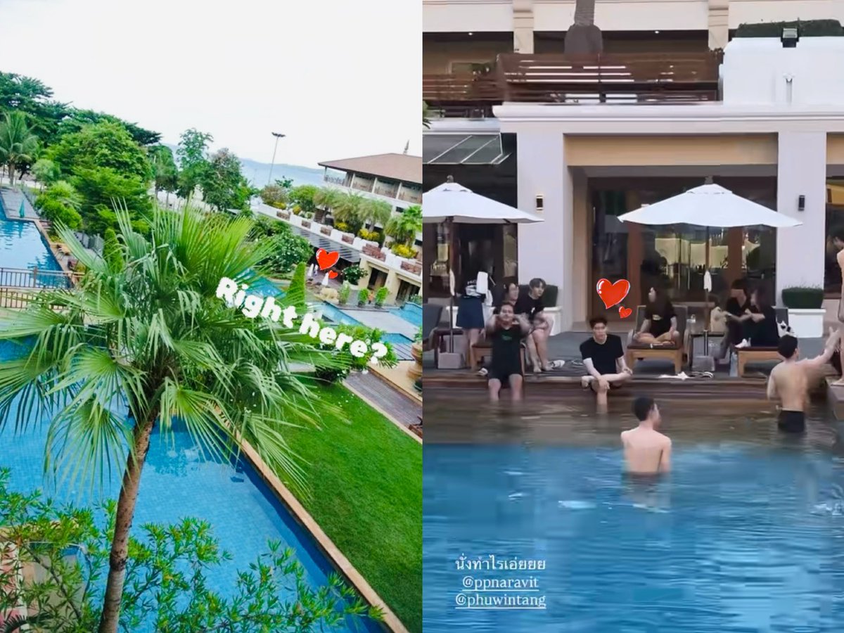 liusheng5627's tweet photo. I took out a photo of my first visit to Thailand twelve years ago for comparison. Isn't this the hotel I stayed at? We took a 5-hour bus ride here. omg.Fate is truly an indescribable thing.
#GMMTVOuting2025
#ppnarvavit #phuwintang #PondPhuwin https://t.co/VxV8HcZy5W