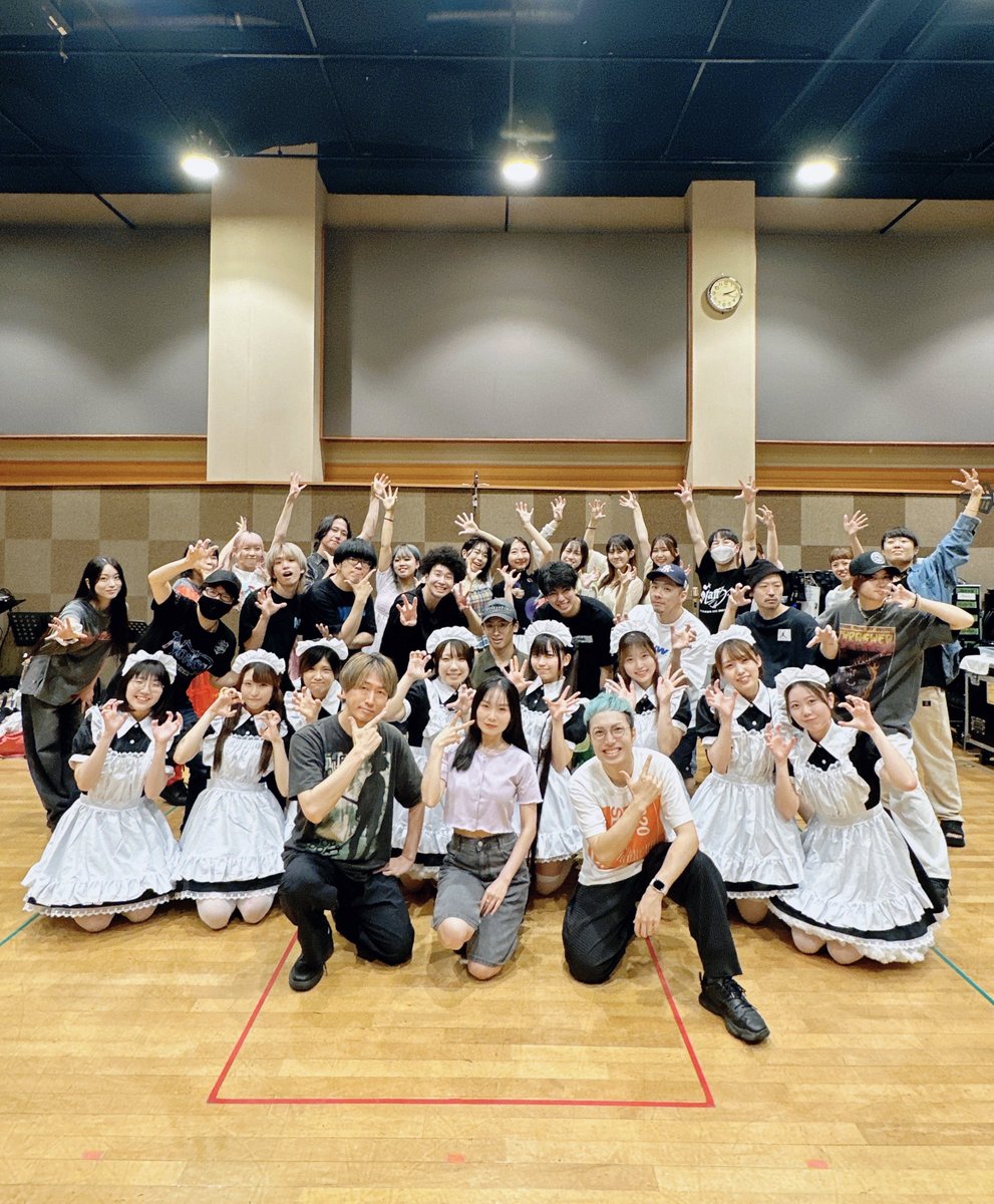 fhana_info's tweet photo. アニサマ2025
fhánaリハーサル第2回でした！

REAL AKIBA BOYZ
REAL AKIBA JUNIORZ
アニサマダンサーズ
代アニ選抜メイドダンサーズ

大集合でおそらく今年のアニサマ最大人数のステージでお送りします！

fhánaはDAY3、8/31(日)の出演です！
お楽しみに！

#アニサマ #アニサマ2025 #anisama #RAB https://t.co/h16bvjJlGx