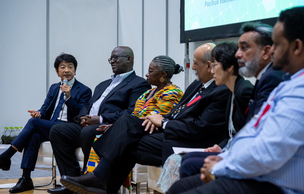 #TICAD9 テーマ別イベントで、健康医療におけるアフリカ・日本コモンビジョンの具体化に向けたパネルディスカッションが行われました。