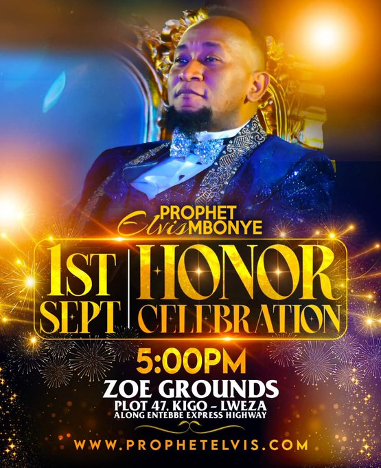 There is a man in this city whose words don't fall to the ground, he has the word of the Lord for this generation
#ProphetElvisMbonye
