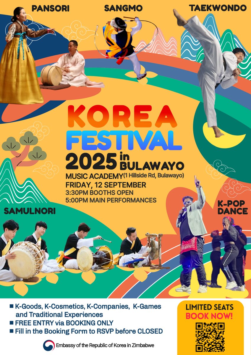 ❕D-23❕
The clock is ticking... and so are the seats!⏳⏳
Secure yours by filling out the Google Form — QUICK👉🏾D-23 to go! 💢😆