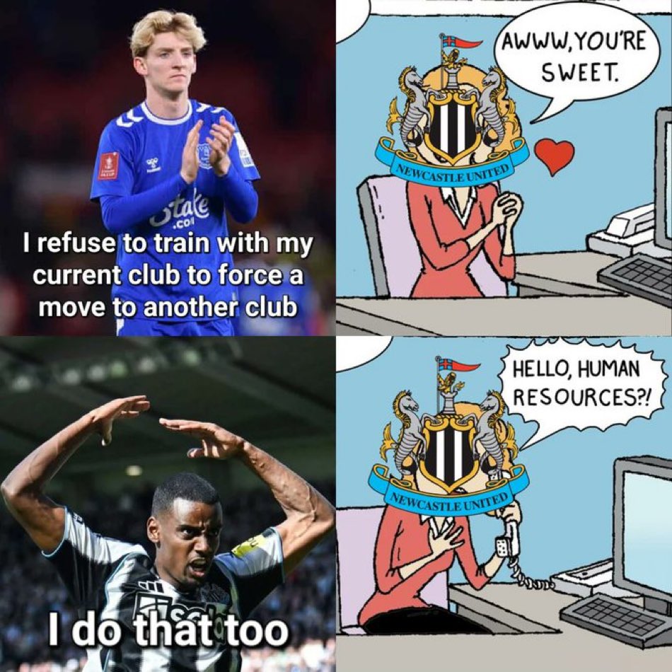 Newcastle fans..