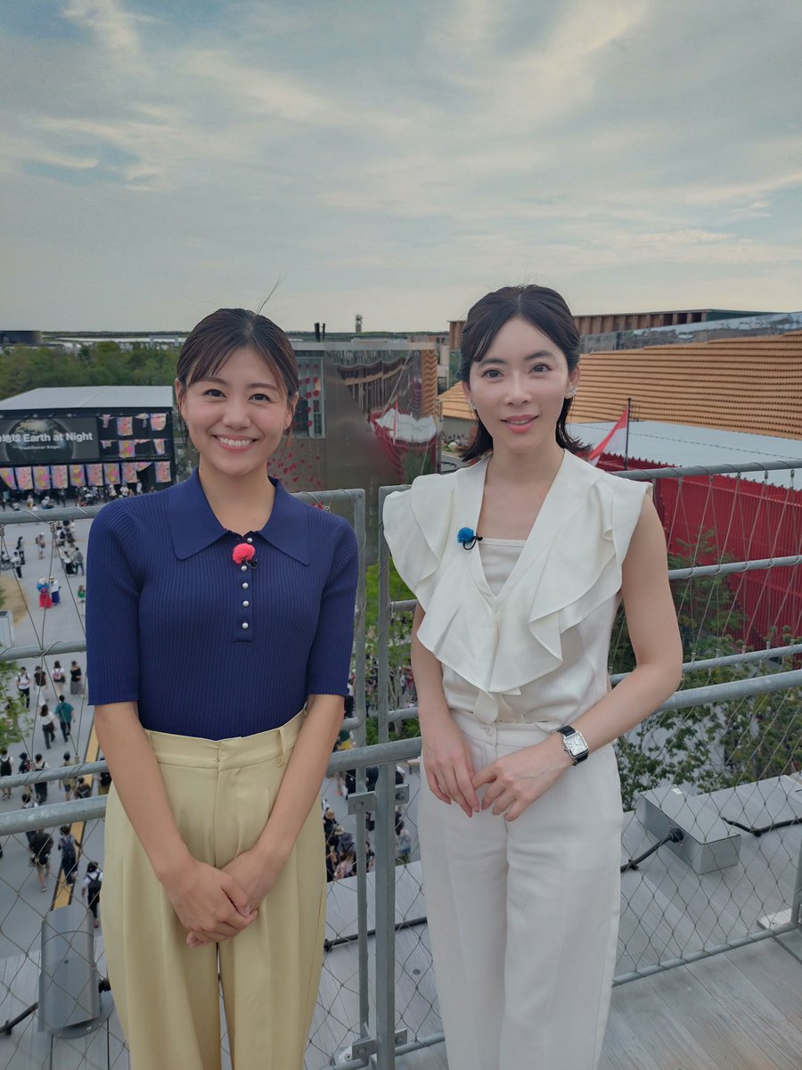 万博 取材】読売テレビ 〜マブチは見た！ビジネス最前線〜 テラス