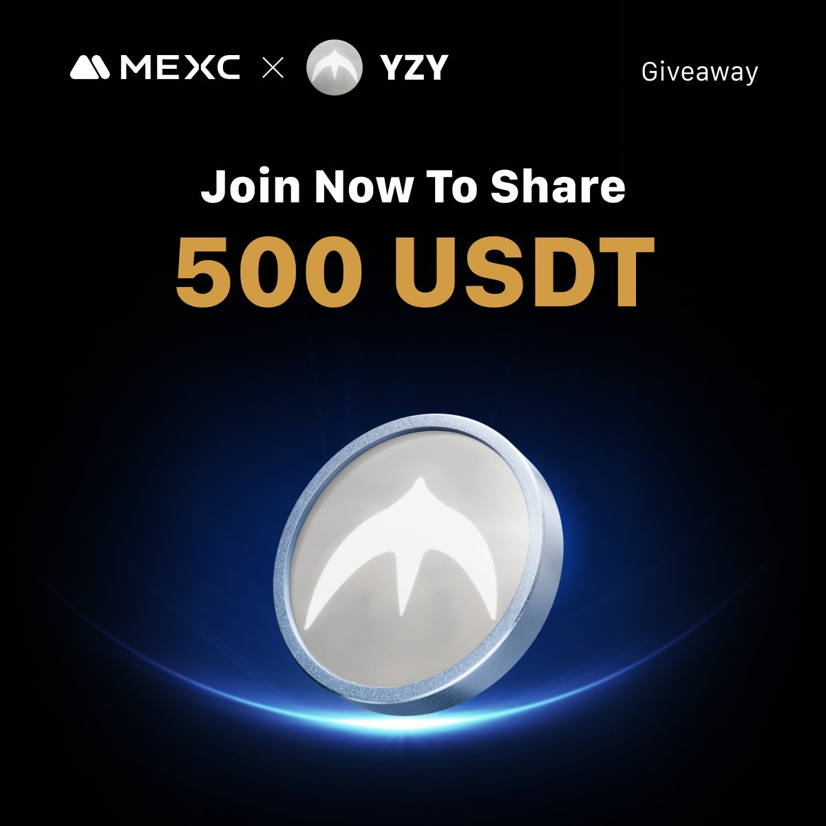 🎙️ #MEXC x $YZY - Describe it in just 1 word!

What the word best capture the spirit of $YZY? Be creative and win!

👉How to Join:
1⃣Follow <a href="/MEXC_Listings/">MEXC_Listings</a> &amp; <a href="/MEXC_Official/">MEXC</a>
2⃣Comment your one-word description
3⃣Leave your MEXC UID and hashtag MEXC in the comment

💰 Reward: 20