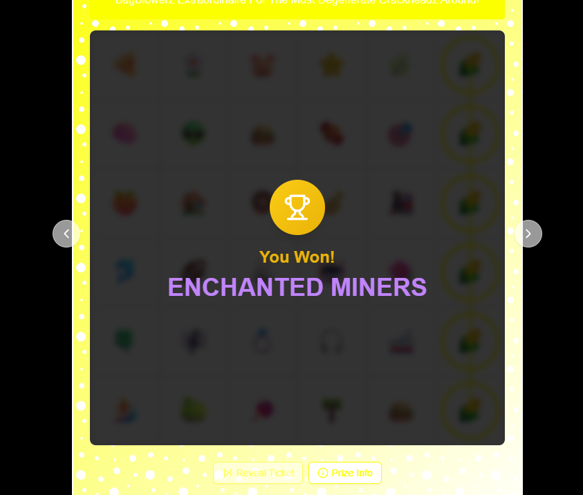 Papa Clean🍣 (@theepapaduck) on Twitter photo thanks to <a href="/LunardollzNft/">✨The LunarVerse ☄️</a> and their super fun scratch off scratchers lunardollz.com/tickets the luck today flows through! was juiced with one of my wins as it is an <a href="/enchanted_nfts/">Enchanted Miners</a> and just in time to get it staked right before their mint on <a href="/tradeportxyz/">TradePort</a> on september 6th! thanks to <a href="/LunardollzNft/">✨The LunarVerse ☄️</a> and their super fun scratch off scratchers lunardollz.com/tickets the luck today flows through! was juiced with one of my wins as it is an <a href="/enchanted_nfts/">Enchanted Miners</a> and just in time to get it staked right before their mint on <a href="/tradeportxyz/">TradePort</a> on september 6th!